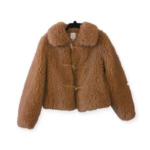 NWOT- LC Lauren Conrad Teddy Bear Jacket